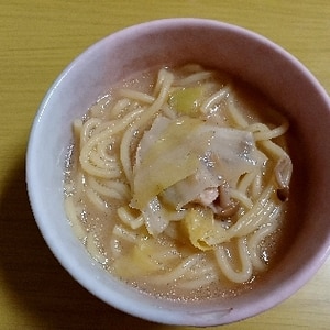 牛乳でコク出し☆具を炒めない☆簡単☆ちゃんぽん麺